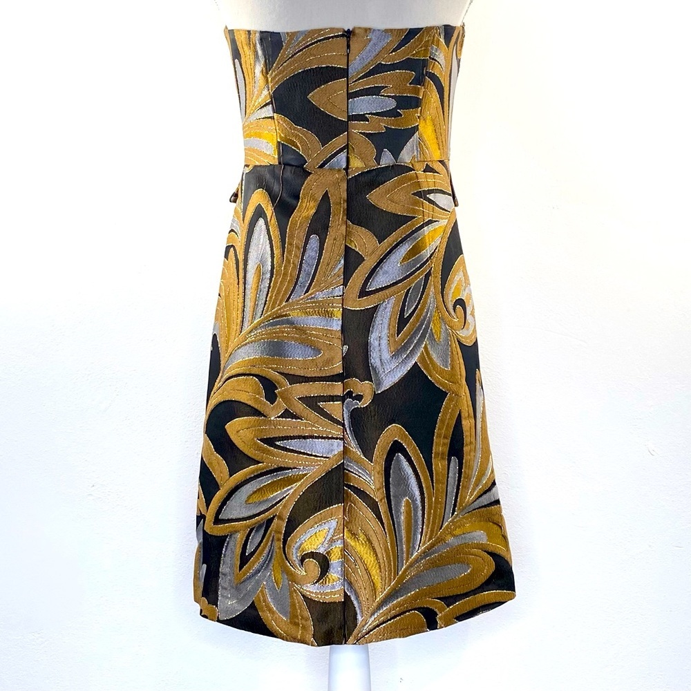 Beth Bowley Strapless Metallic Cocktail - Picture 2 of 7
